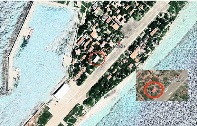 Lá cờ Tổ quốc ở Trường Sa