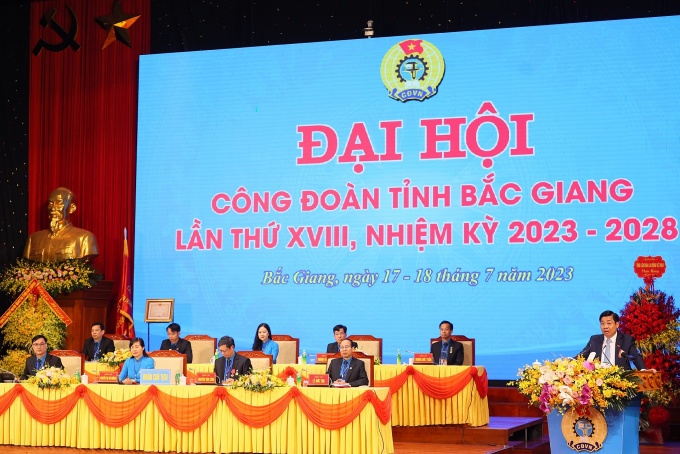 Bí thư Tỉnh uỷ Bắc Giang: Hoạt động Công đoàn tỉnh có thể khái quát bằng 16 chữ Bí thư Tỉnh uỷ Bắc Giang: Hoạt động Công đoàn tỉnh có thể khái quát bằng 16 chữ