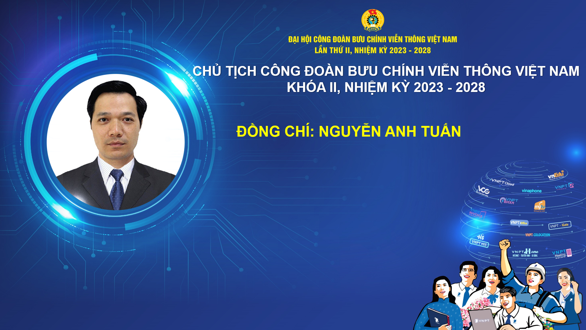 Danh sách Ban Chấp hành, Ban Thường vụ, Ủy ban Kiểm tra khóa mới nhiệm kỳ 2023 - 2028