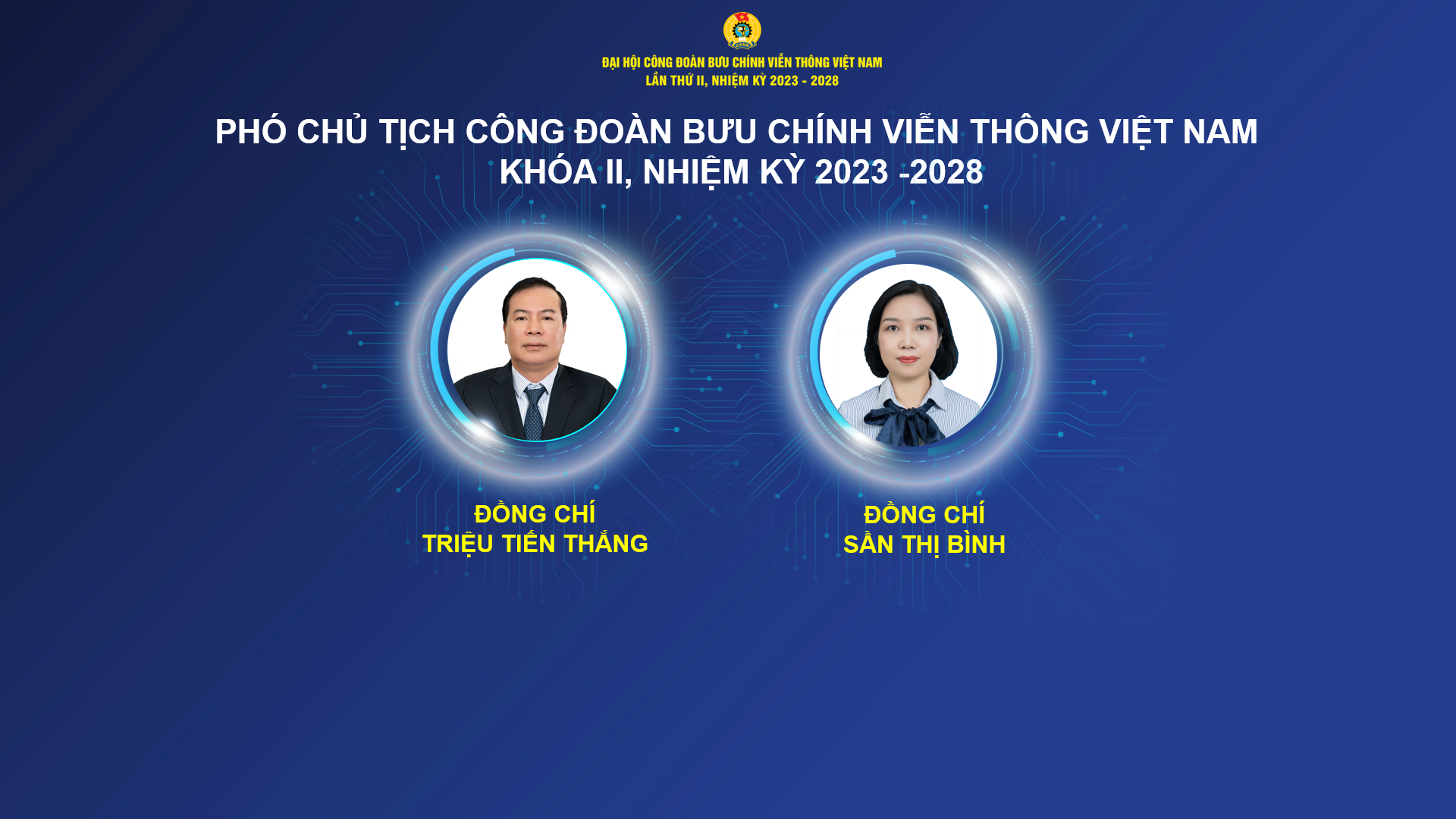 Danh sách Ban Chấp hành, Ban Thường vụ, Ủy ban Kiểm tra khóa mới nhiệm kỳ 2023 - 2028