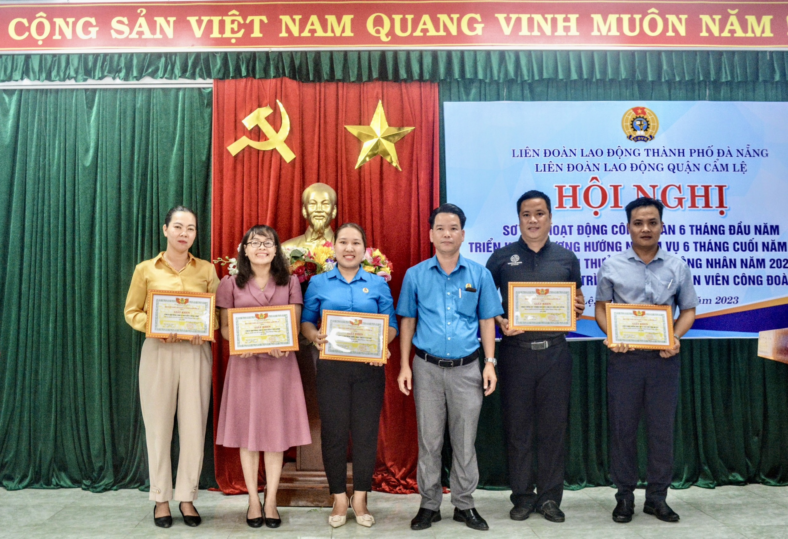 LĐLĐ quận Cẩm Lệ tổ chức hiệu quả các phong trào thi đua, làm lợi hơn 9 tỷ đồng