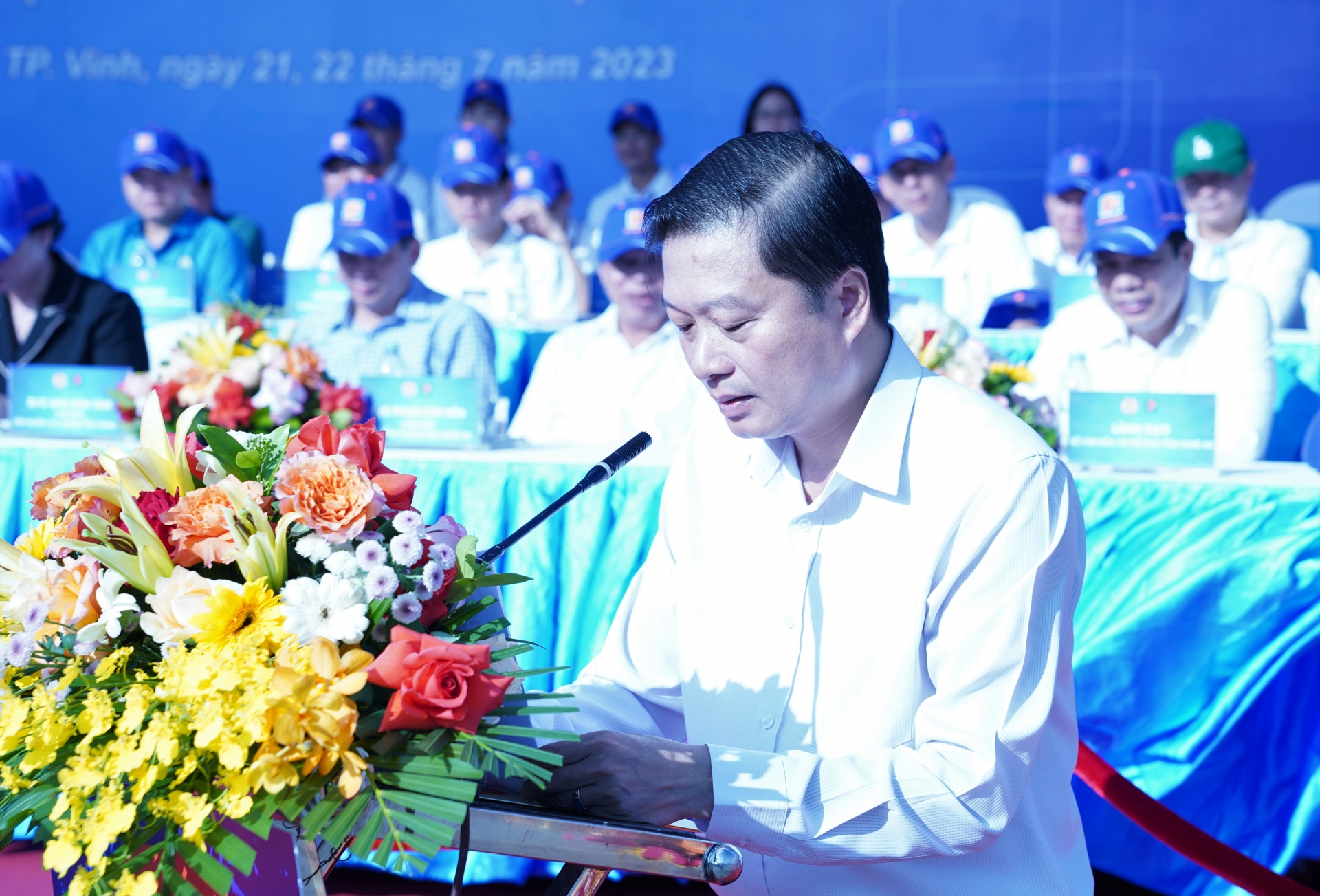 Khai mạc Hội thao CNVCLĐ Petrolimex khu vực Bắc Trung Bộ năm 2023