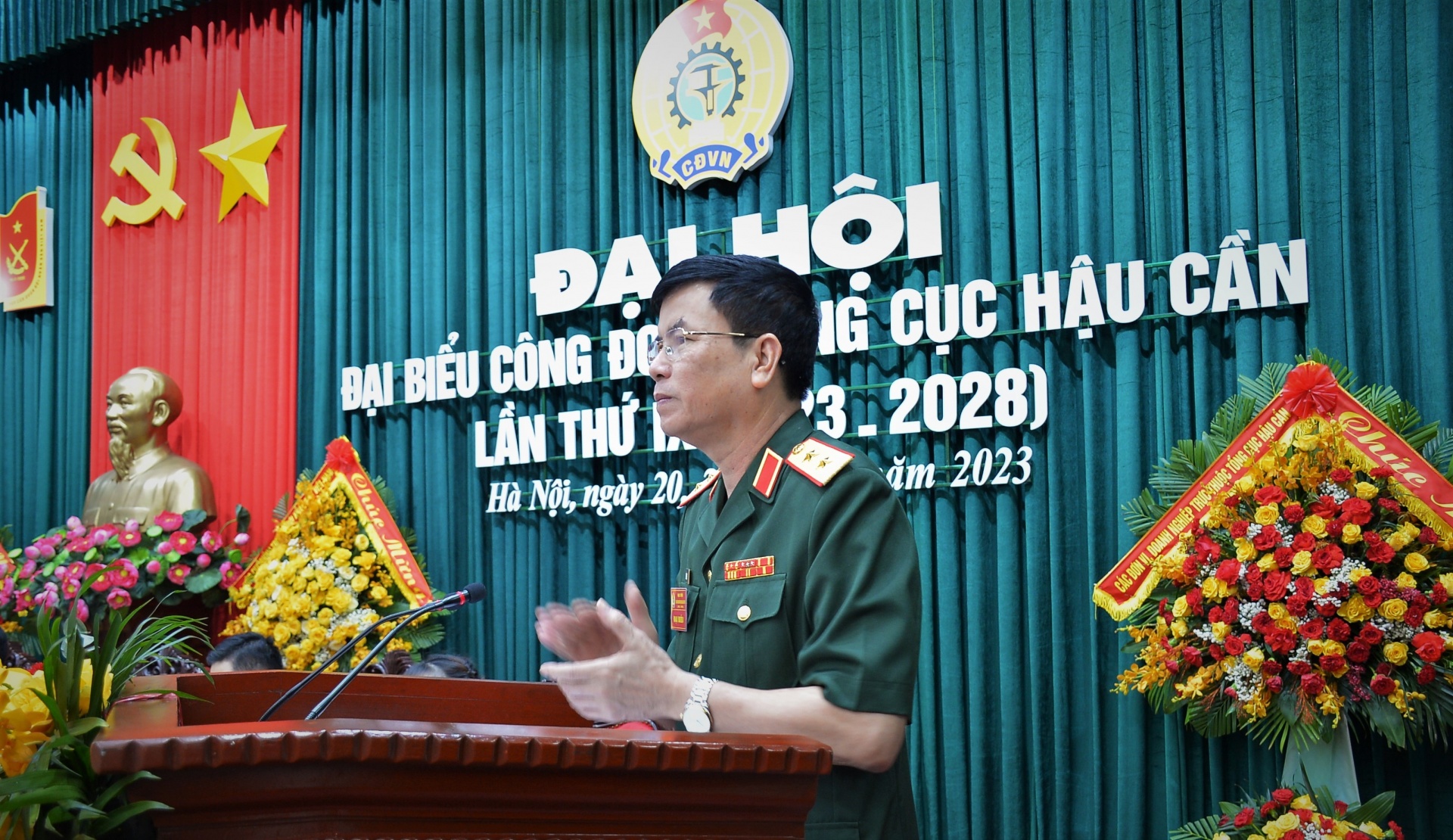 Đại hội IX Công đoàn Tổng cục Hậu cần: Tận dụng thời cơ - vượt qua thách thức