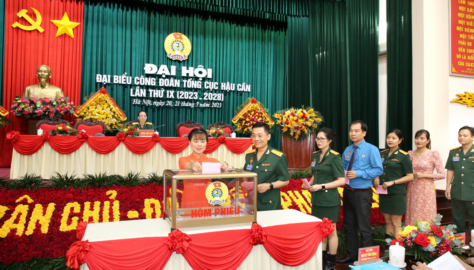 Đại hội IX Công đoàn Tổng cục Hậu cần: Tận dụng thời cơ - vượt qua thách thức