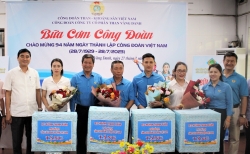 Bữa cơm thuần Việt, đậm chất công đoàn ở "gia  đình" Công  ty CP  than Vàng Danh