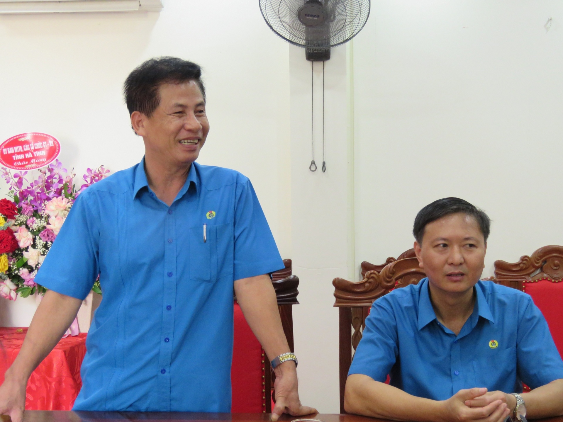 Lãnh đạo tỉnh Hà Tĩnh chúc mừng ngày thành lập tổ chức Công đoàn