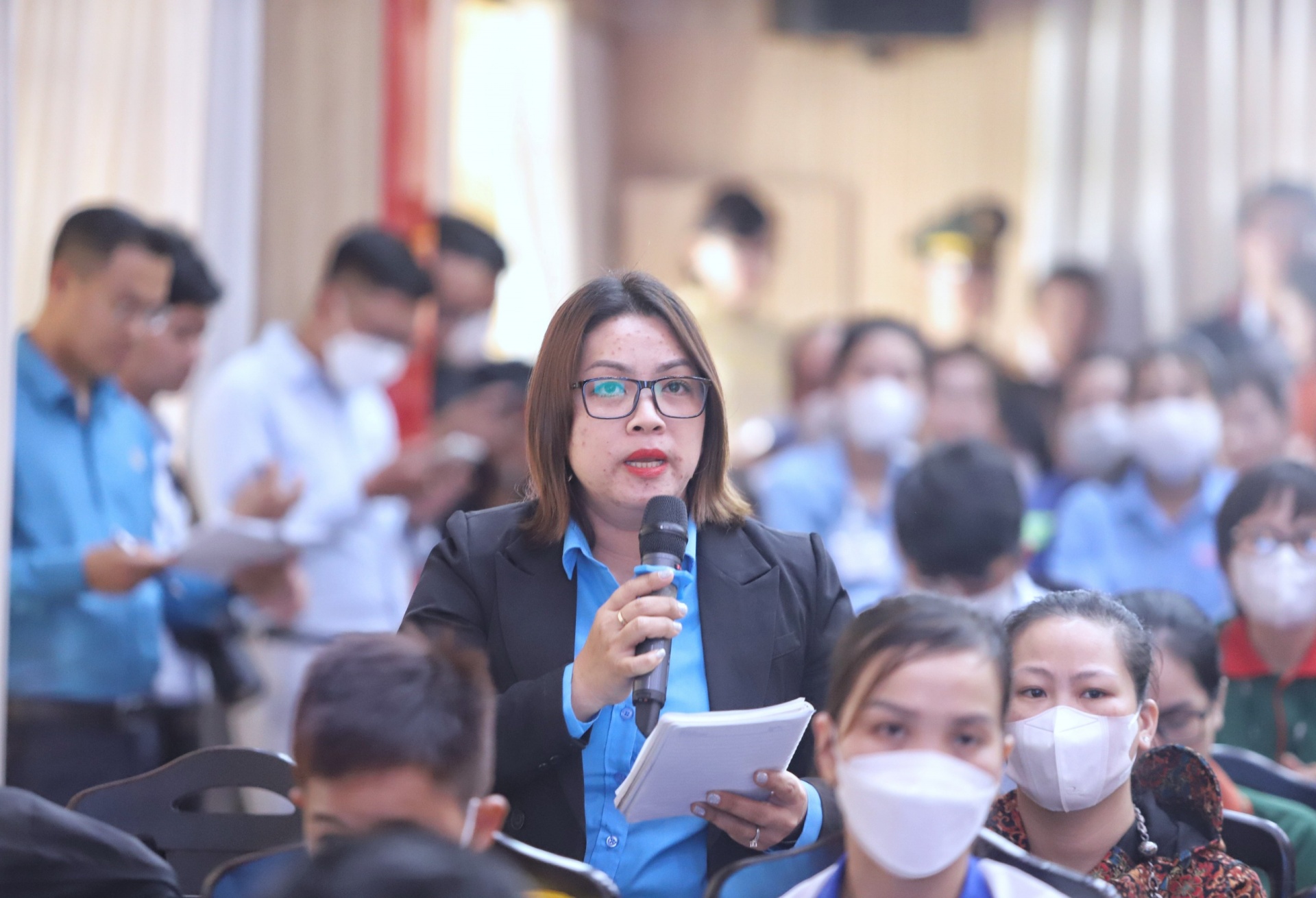 Khi tiếng nói của công nhân lao động được lắng nghe Khi tiếng nói của công nhân lao động được lắng nghe