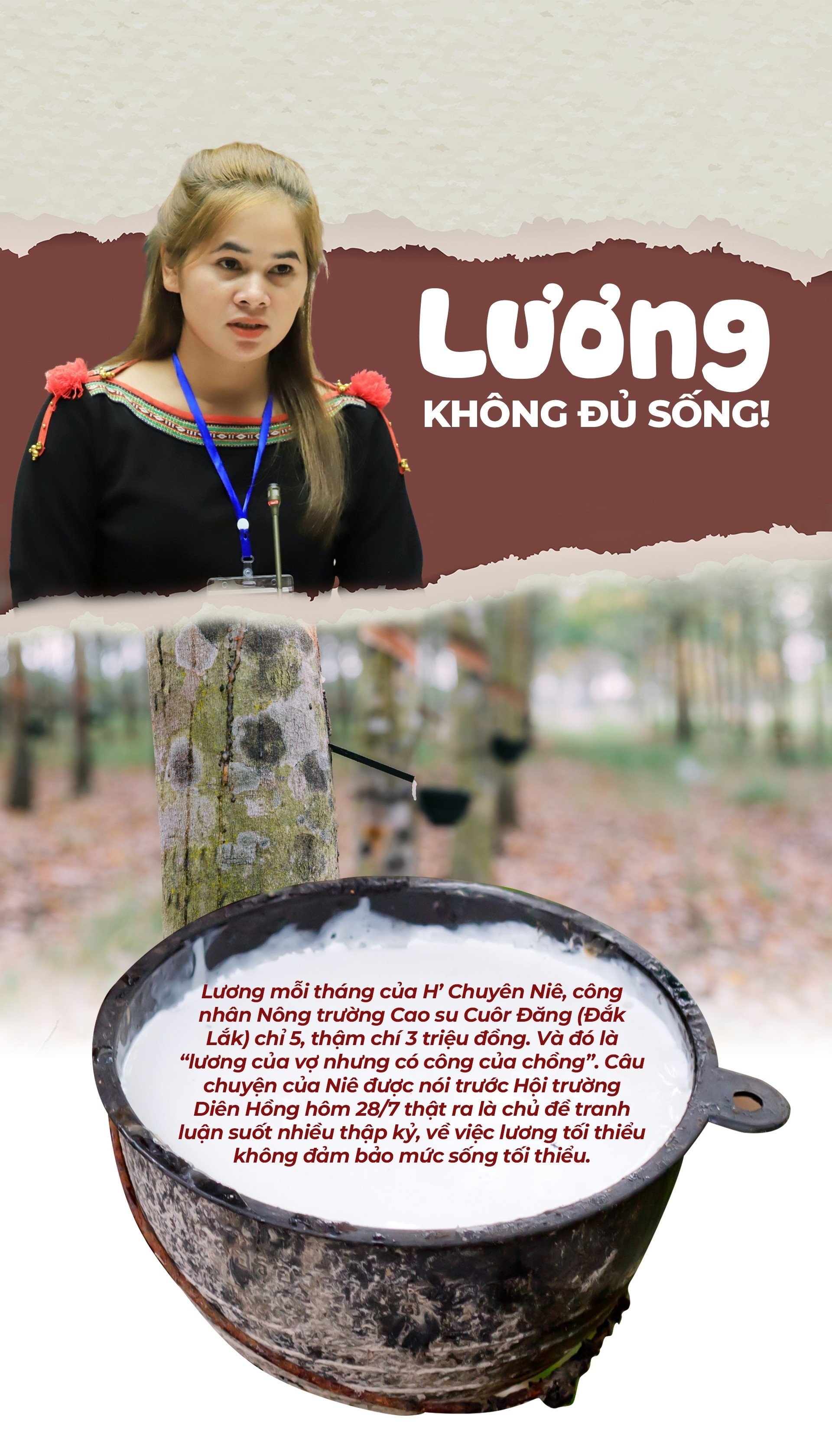 Lương không đủ sống Lương không đủ sống