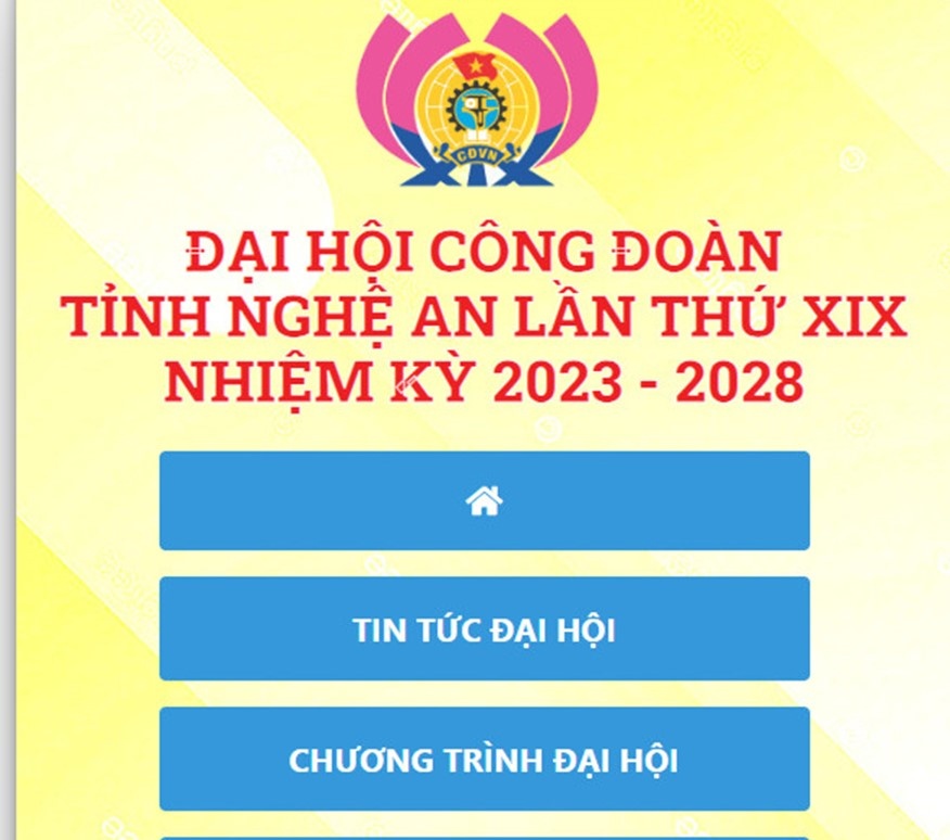 Đại hội Công đoàn tỉnh Nghệ An lần thứ XIX: Trang trọng, đổi mới, ấn tượng