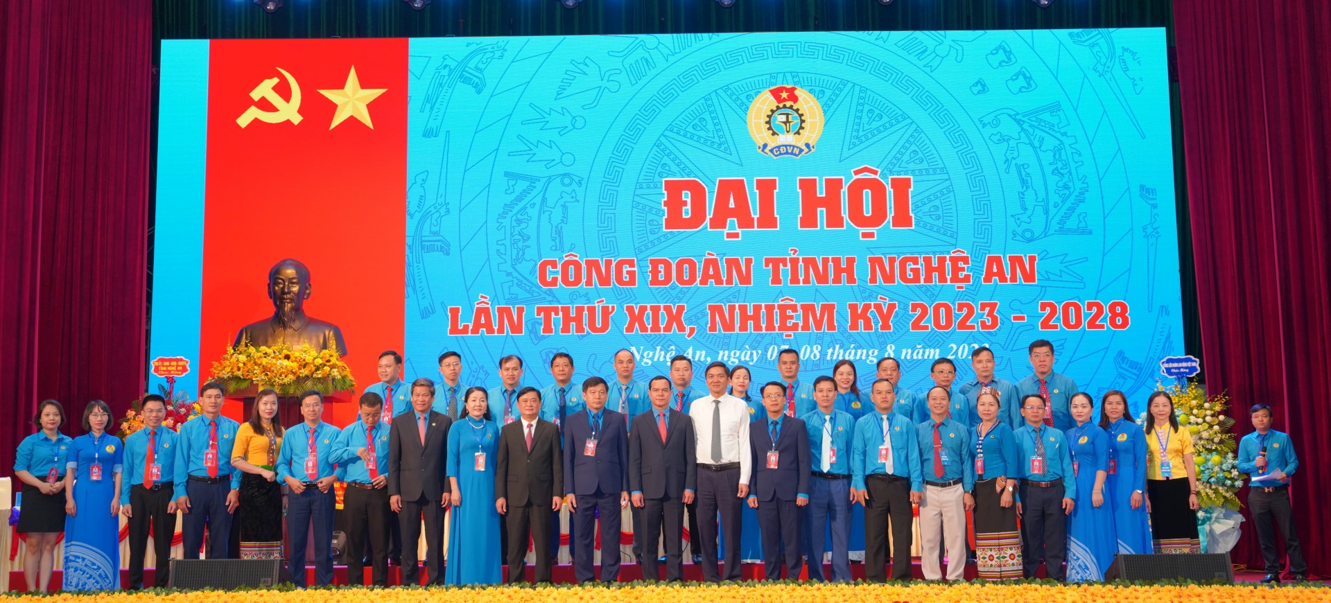 Đại hội Công đoàn tỉnh Nghệ An lần thứ XIX: Trang trọng, đổi mới, ấn tượng