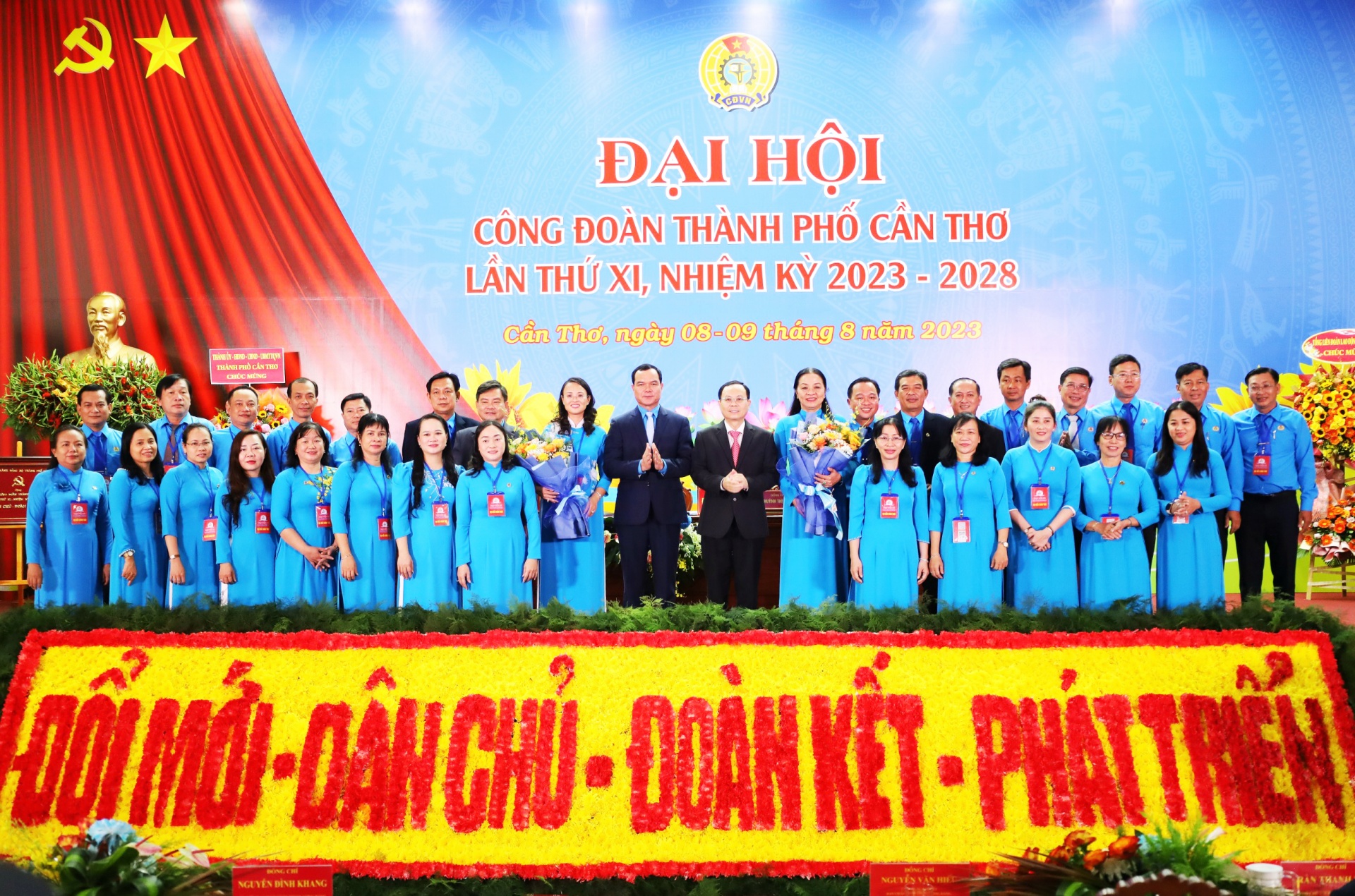 Đồng chí Lê Thị Sương Mai tái đắc cử Chủ tịch LĐLĐ TP Cần Thơ Đồng chí Lê Thị Sương Mai tái đắc cử Chủ tịch LĐLĐ TP Cần Thơ