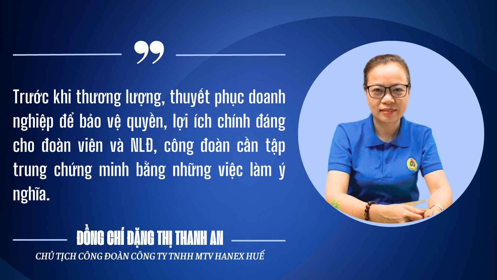 Chia sẻ của những cán bộ công đoàn tiêu biểu, tận tâm cống hiến vì đoàn viên và NLĐ Chia sẻ của những cán bộ công đoàn tiêu biểu, tận tâm cống hiến vì đoàn viên và NLĐ