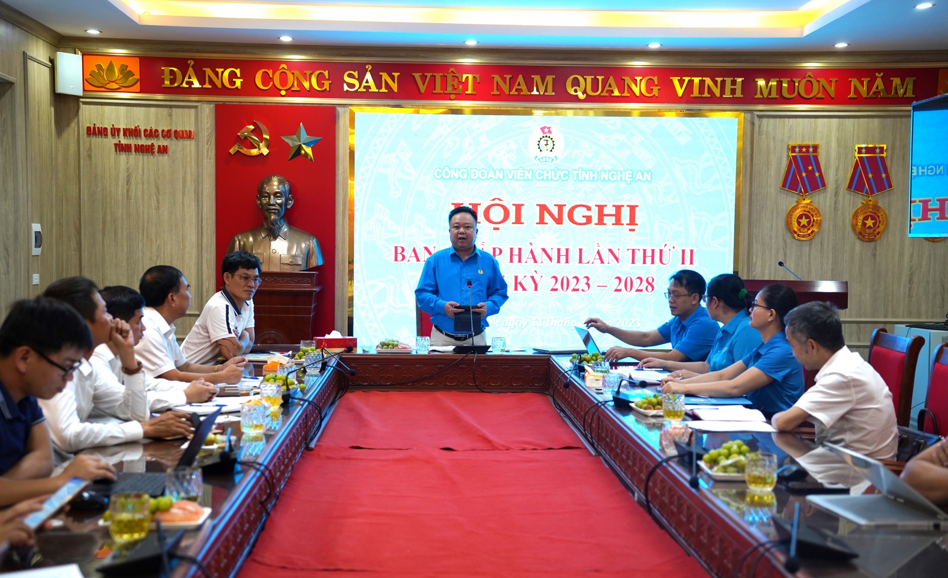 Các cấp Công đoàn Viên chức Nghệ An đã tích cực lan tỏa không khí đại hội công đoàn Các cấp Công đoàn Viên chức Nghệ An đã tích cực lan tỏa không khí đại hội công đoàn