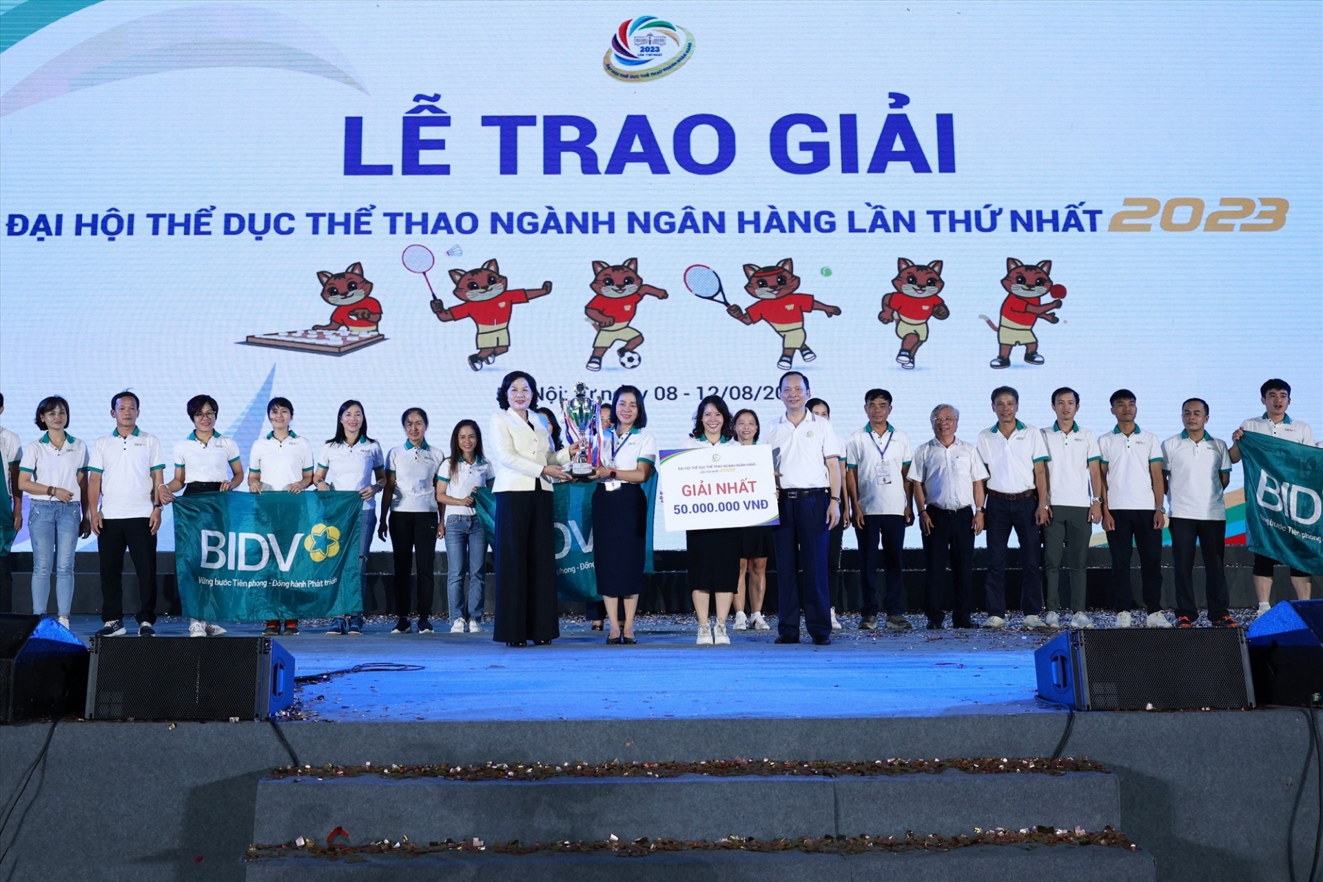 Bế mạc Đại hội TDTT ngành Ngân hàng lần thứ Nhất, năm 2023 Bế mạc Đại hội TDTT ngành Ngân hàng lần thứ Nhất, năm 2023