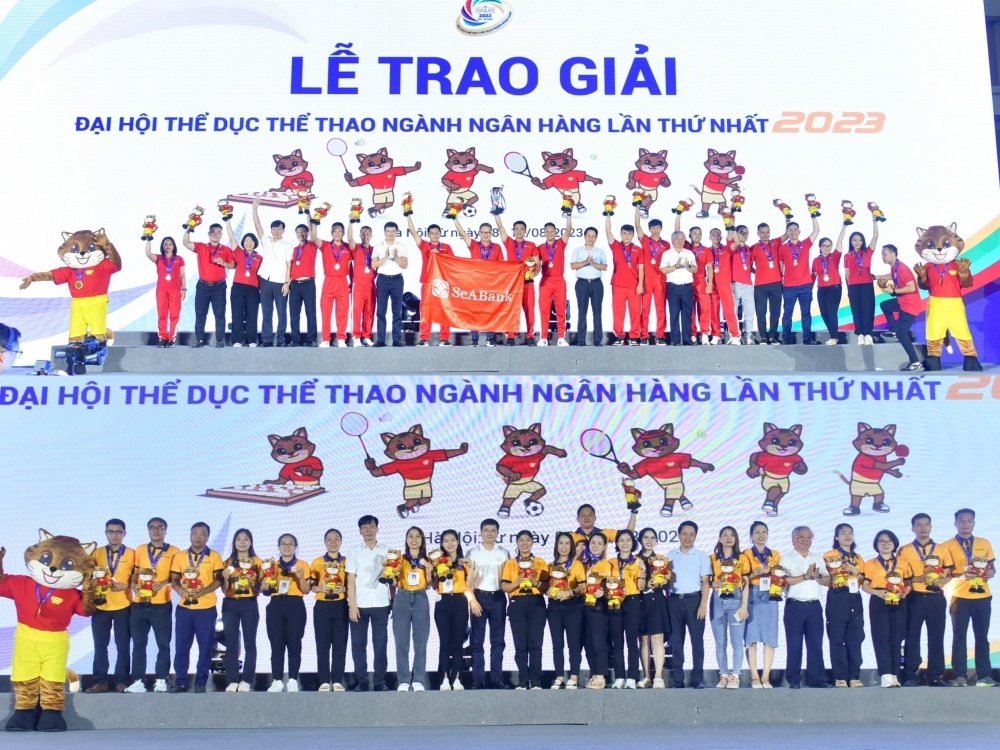 Bế mạc Đại hội TDTT ngành Ngân hàng lần thứ Nhất, năm 2023 Bế mạc Đại hội TDTT ngành Ngân hàng lần thứ Nhất, năm 2023