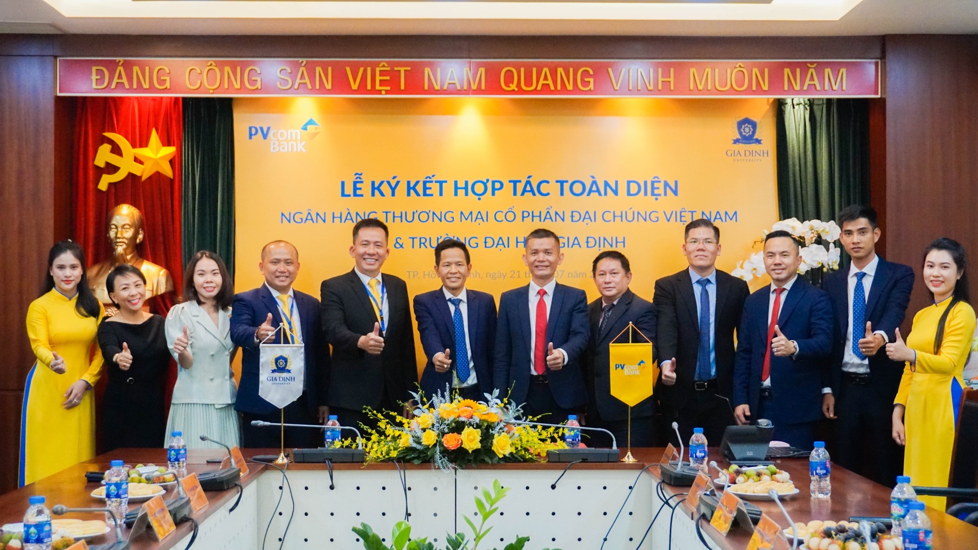 GDU thường xuyên ký kết hợp tác với nhiều doanh nghiệp, rộng mở cơ hội việc làm cho sinh viên