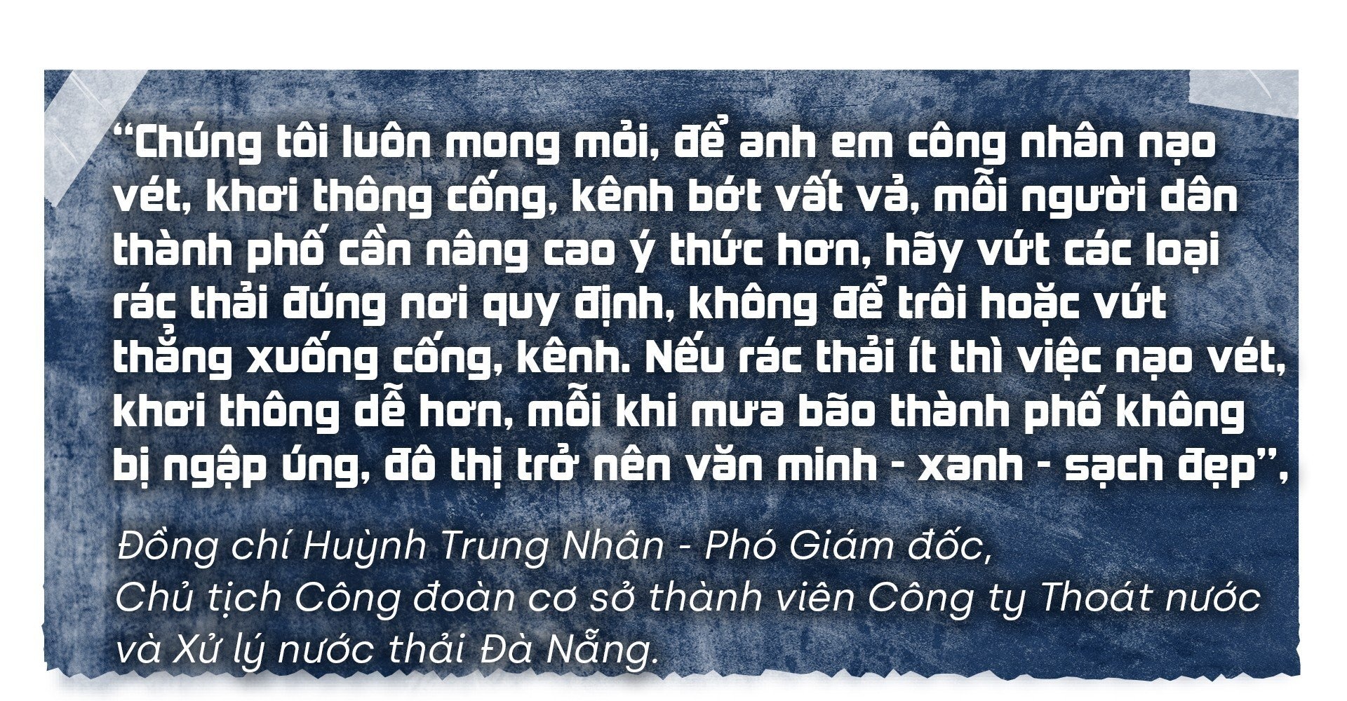 Những “con ong” trong lòng cống thải Những “con ong” trong lòng cống thải