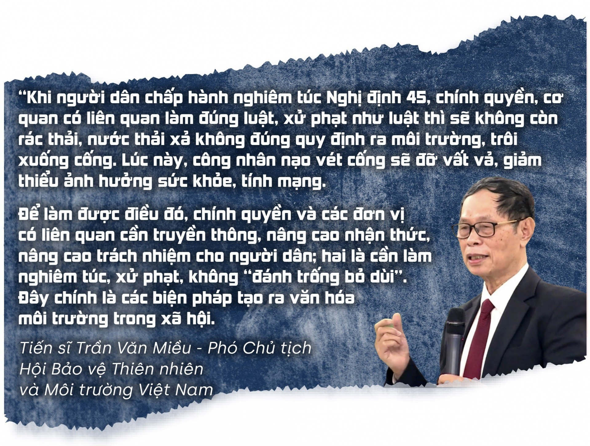 Những “con ong” trong lòng cống thải Những “con ong” trong lòng cống thải