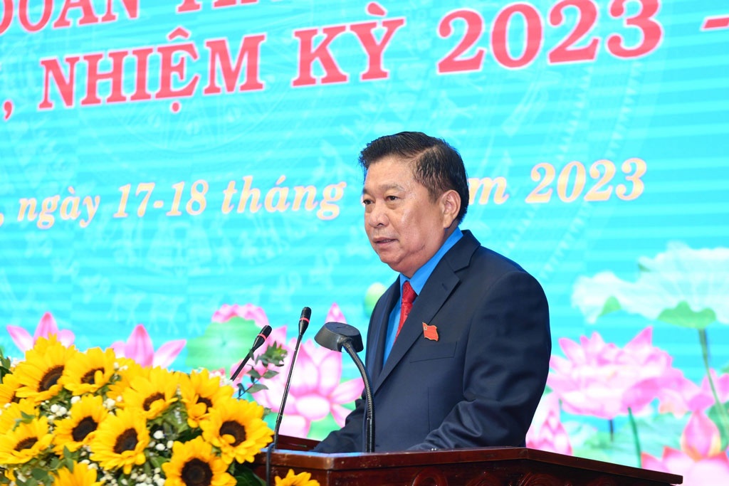 LĐLĐ Long An nhiệm kỳ 2023 - 2028: Giữ vững vị thế Công đoàn; chăm lo, bảo vệ ĐV, NLĐ LĐLĐ Long An nhiệm kỳ 2023 - 2028: Giữ vững vị thế Công đoàn; chăm lo, bảo vệ ĐV, NLĐ