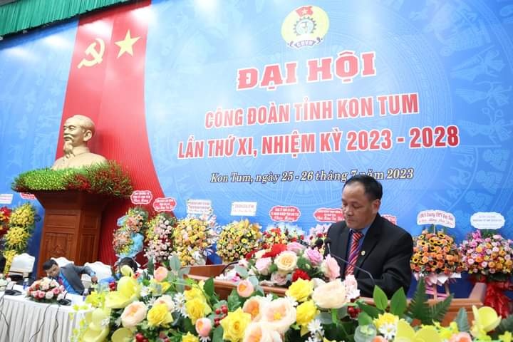 Kiến nghị thiết thực của người lao động ở Kon Tum với Đại hội XIII Công đoàn Việt Nam Kiến nghị thiết thực của người lao động ở Kon Tum với Đại hội XIII Công đoàn Việt Nam
