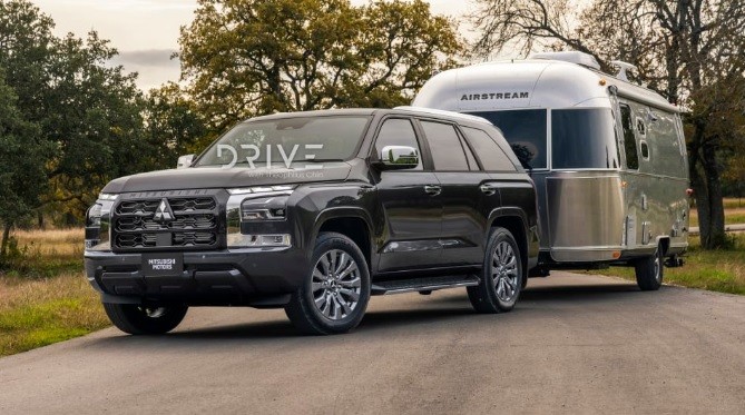 Xem trước kiểu dáng Mitsubishi Pajero Sport 2025 Mitsubishi Pajero Sport sẽ có thiết kế tương tự như mẫu Triton vừa được ra mắt.