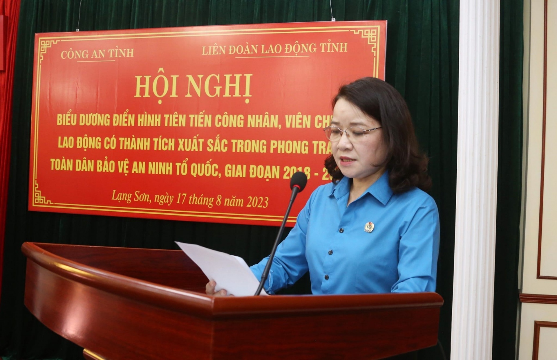 Phát huy vai trò của công đoàn trong phong trào Toàn dân bảo vệ an ninh Tổ quốc