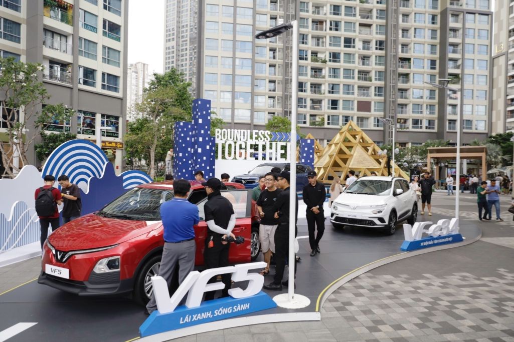 Triển lãm ‘VinFast – Vì tương lai xanh’ diễn ra tại TP.HCM