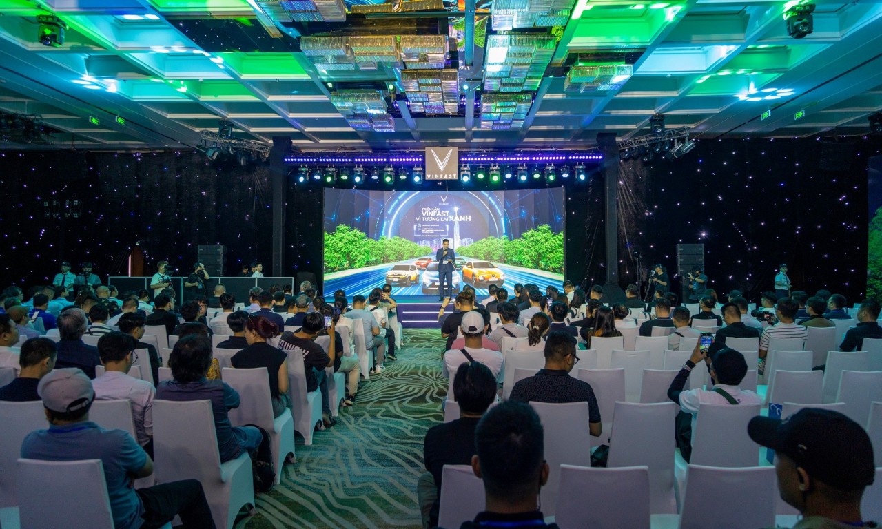Triển lãm ‘VinFast – Vì tương lai xanh’ diễn ra tại TP.HCM