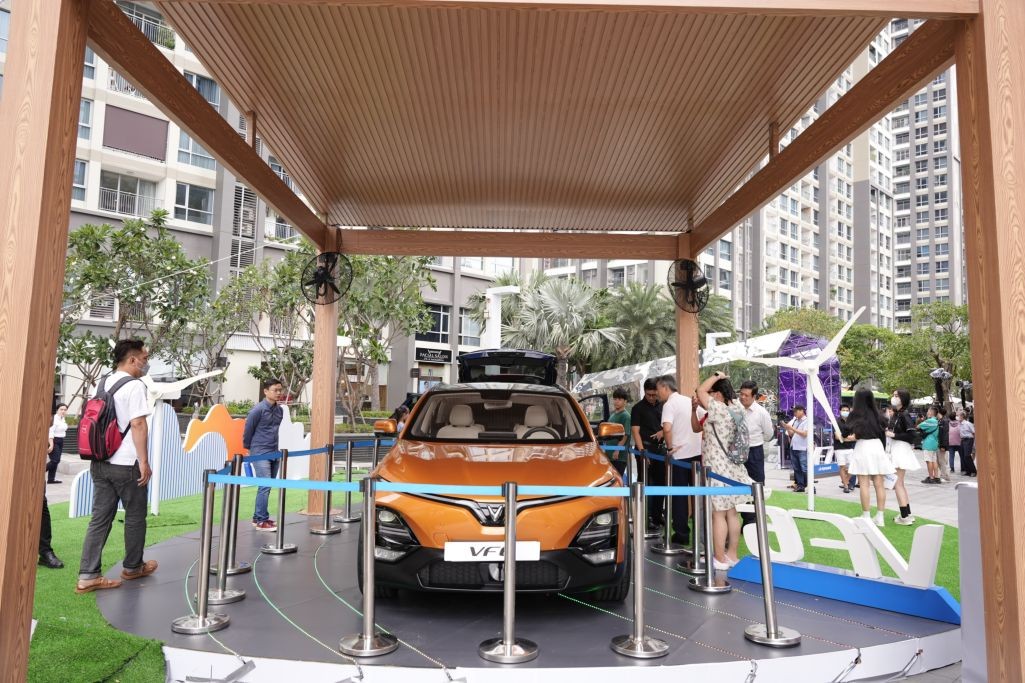 Triển lãm ‘VinFast – Vì tương lai xanh’ diễn ra tại TP.HCM