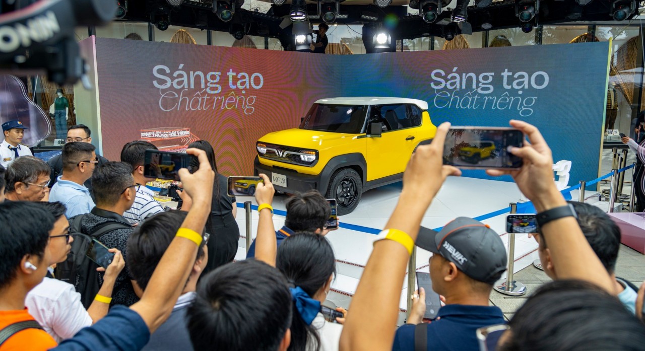 Triển lãm ‘VinFast – Vì tương lai xanh’ diễn ra tại TP.HCM