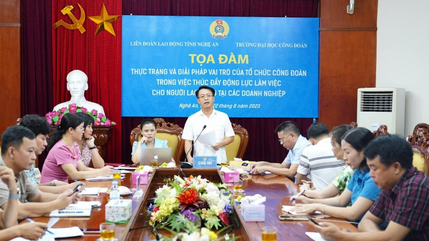 Công đoàn góp phần thúc đẩy động lực làm việc cho người lao động