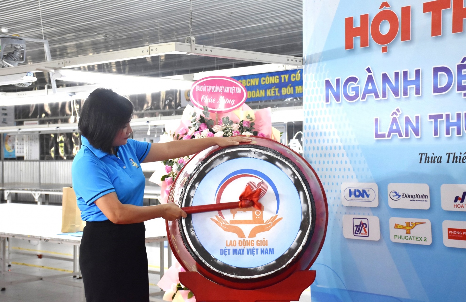 Công đoàn ngành Dệt may Việt Nam tổ chức hội thi thợ giỏi tại tỉnh Thừa Thiên Huế