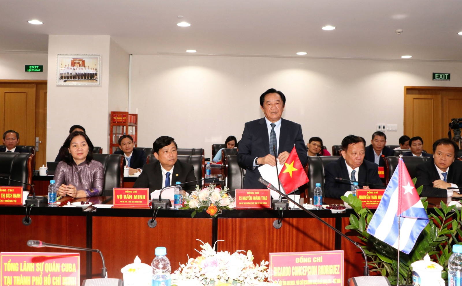 Bình Dương và Artemisa (Cuba) thêm bền chặt nhờ bản ghi nhớ hợp tác hữu nghị Bình Dương và Artemisa (Cuba) thêm bền chặt nhờ bản ghi nhớ hợp tác hữu nghị