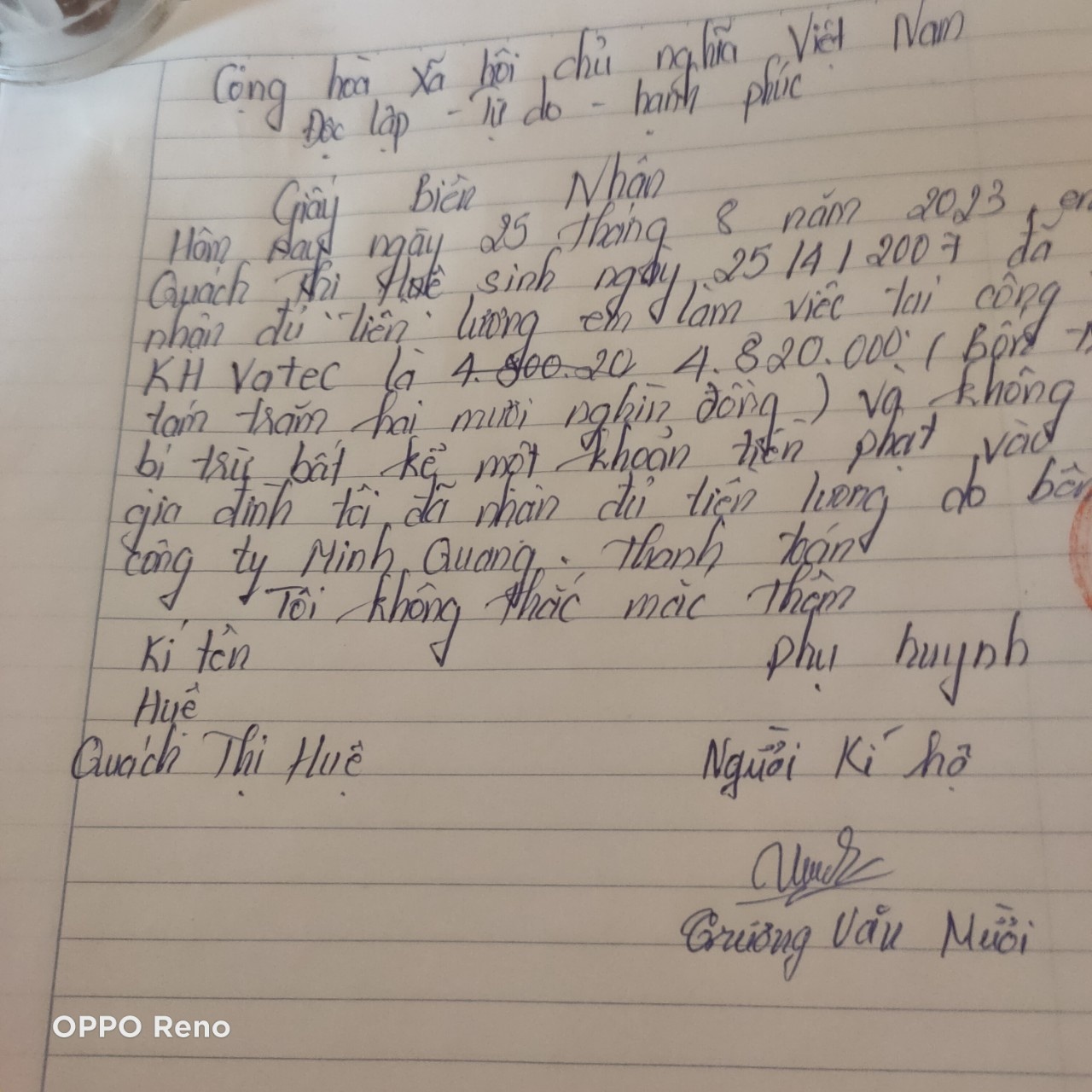 Vụ học sinh làm công nhân: Mua bán “đầu người” 200 nghìn đồng/cháu Vụ học sinh bị làm công nhân: Mua bán “đầu người” 200 nghìn đồng/cháu