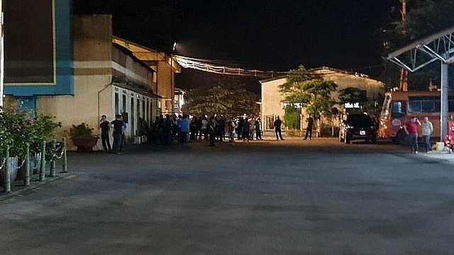 Khu vực Công ty Than Vàng Danh, nơi xảy ra vụ tai nạn lao động Khu vực Công ty Than Vàng Danh, nơi xảy ra vụ tai nạn lao động