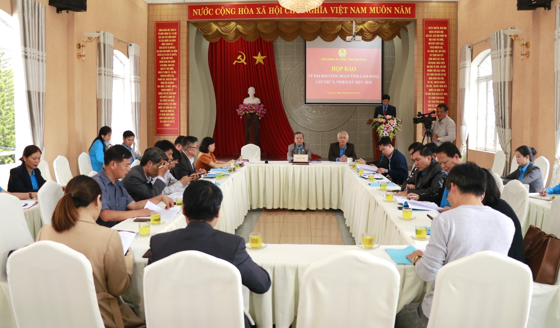 Công đoàn Lâm Đồng mong muốn các cơ quan báo chí cùng sát cánh trong tuyên truyền