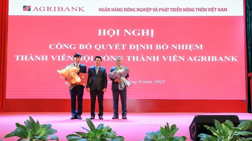 Công bố quyết định bổ nhiệm nhân sự cấp cao Agribank
