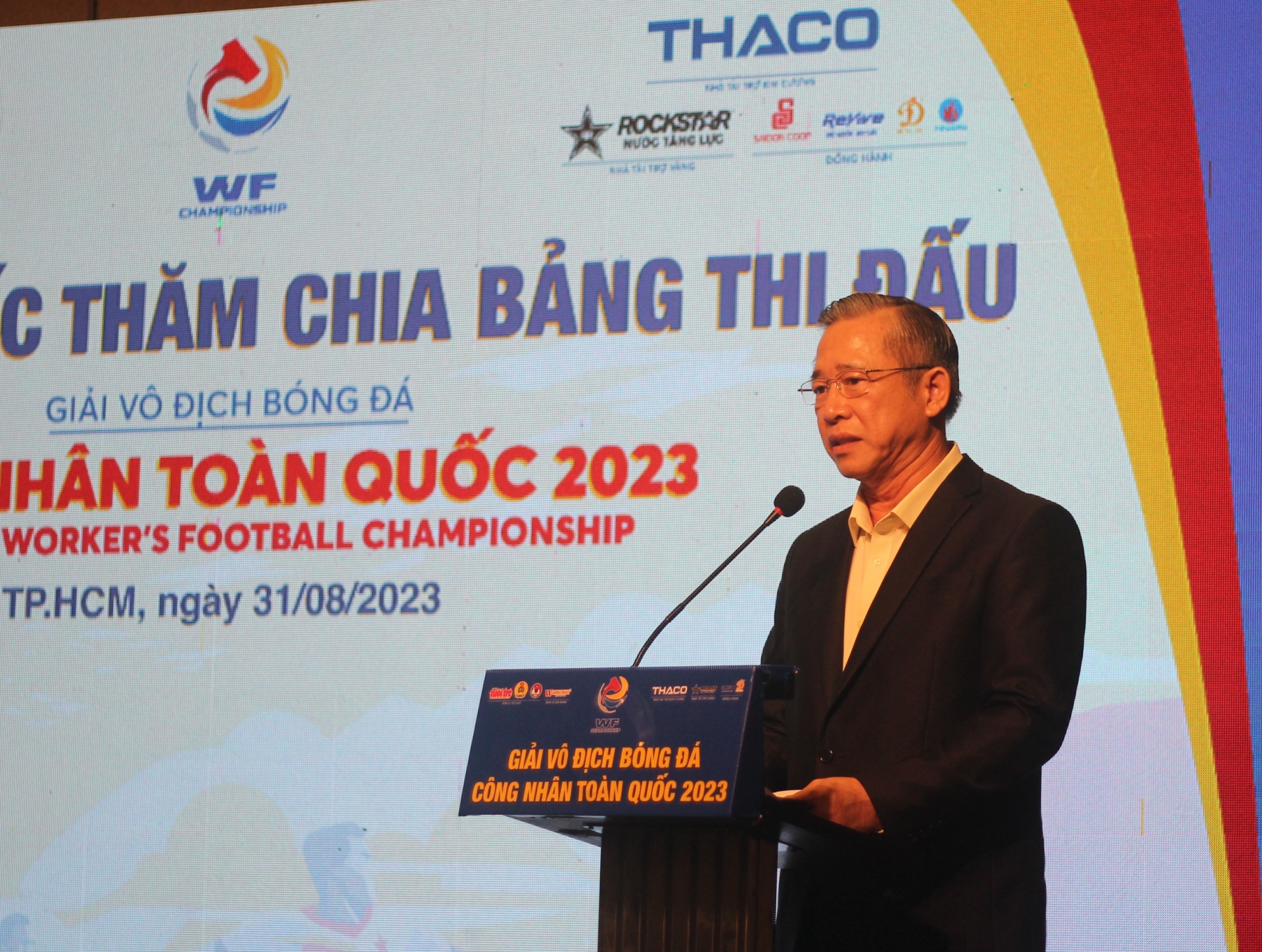 Giải bóng đá quy mô toàn quốc dành cho công nhân lao động lần đầu tiên được tổ chức