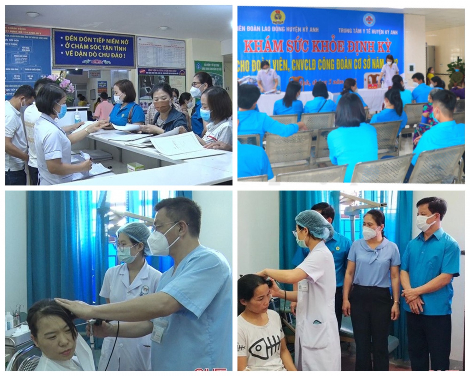 Công đoàn Hà Tĩnh vượt chỉ tiêu bảo vệ sức khoẻ NLĐ theo Nghị quyết Đại hội XVIII đề ra