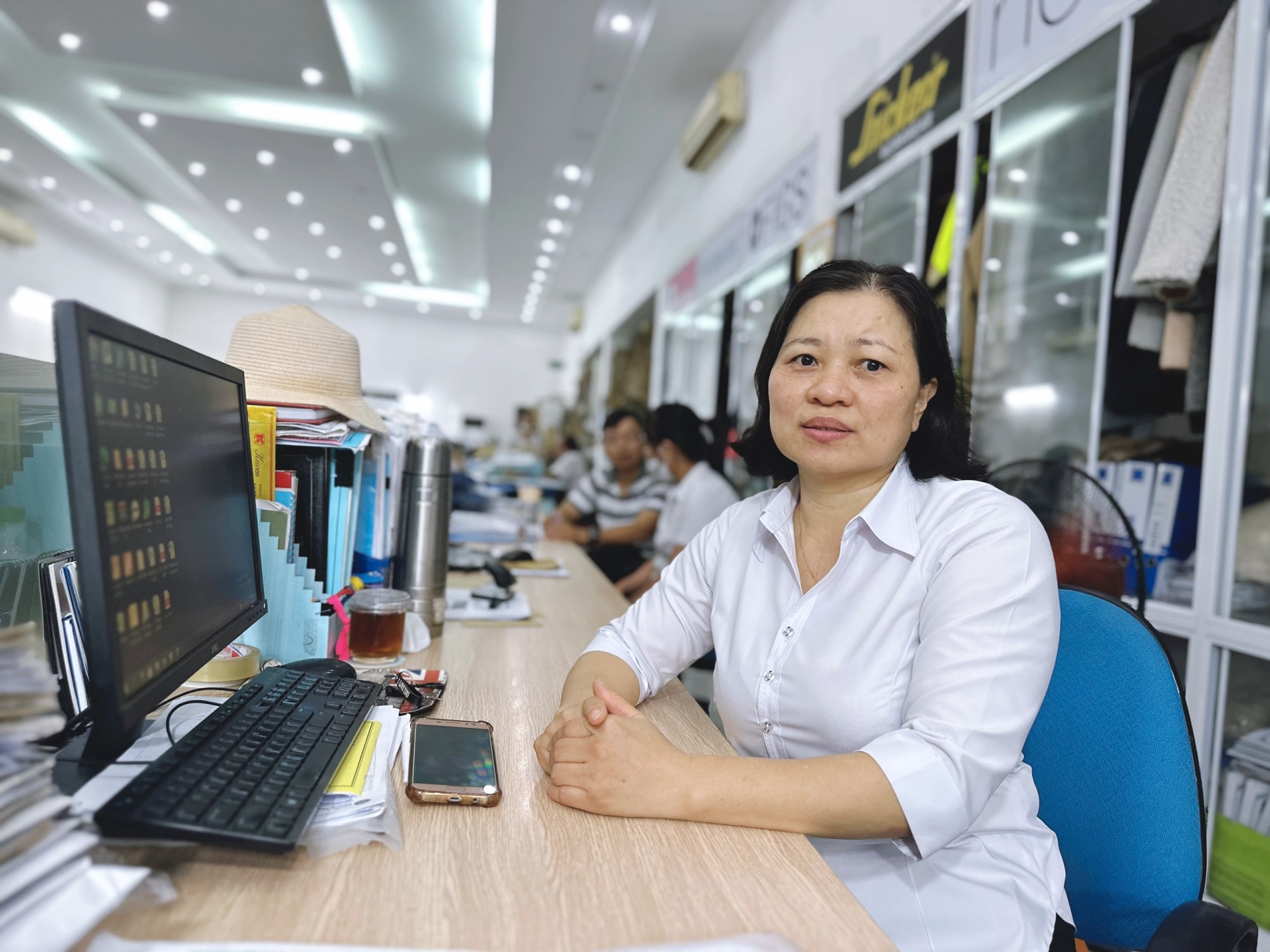 Sáng kiến “Rập form cải tiến” của anh công nhân may Sáng kiến “Rập form cải tiến” của anh công nhân may