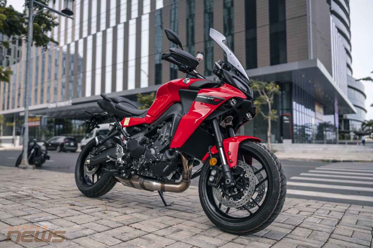 Cận cảnh Yamaha Tracer 9 GT 2023 với giá từ 334 triệu đồng