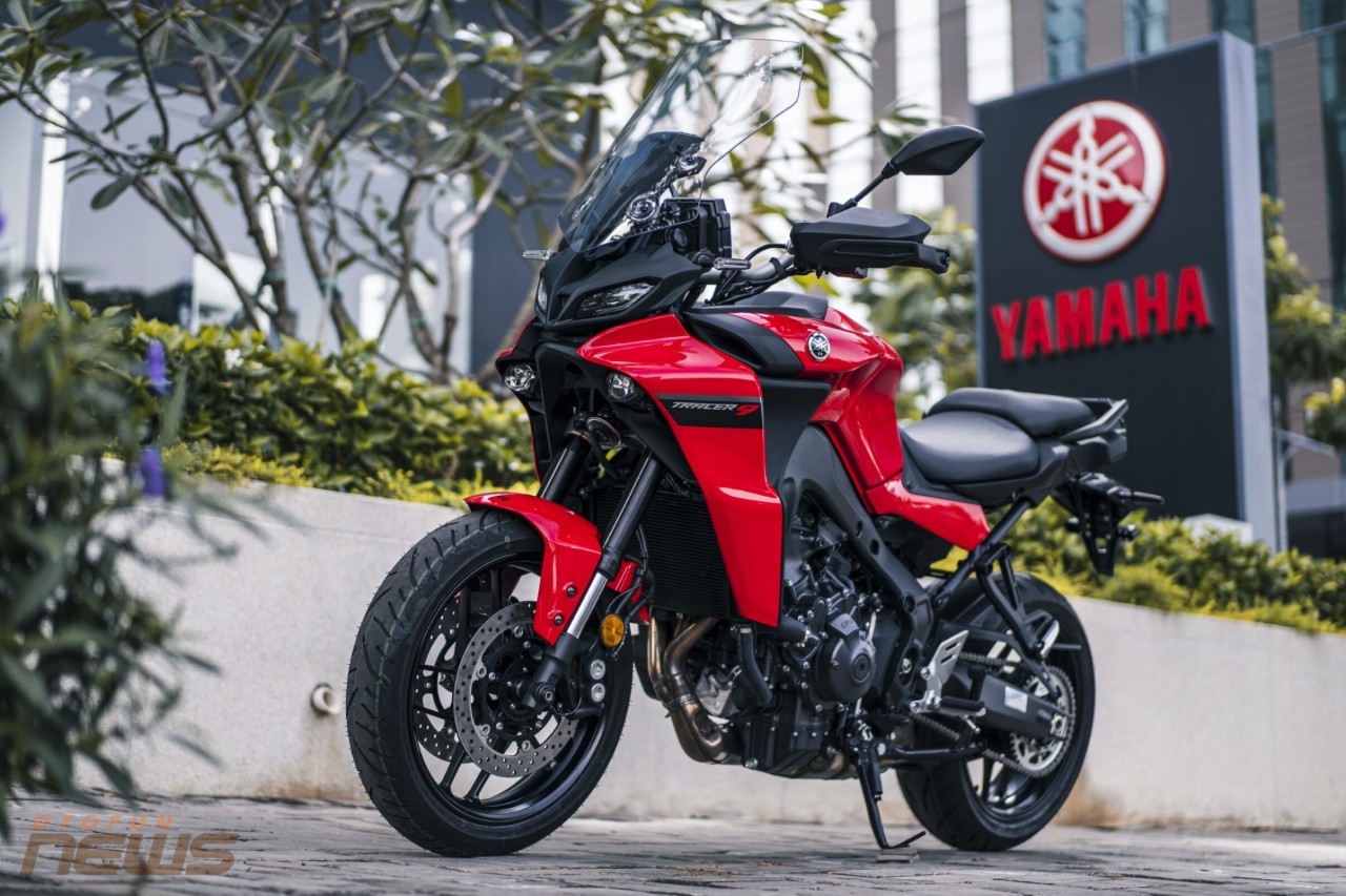 Cận cảnh Yamaha Tracer 9 GT 2023 với giá từ 334 triệu đồng