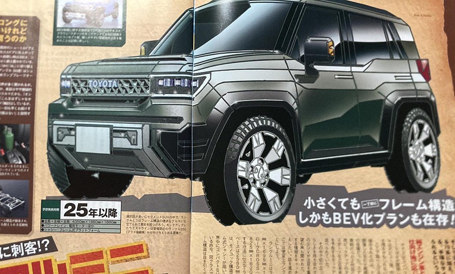 'Tiểu Land Cruiser' sắp ra mắt cạnh tranh Suzuki Jimny vào năm sau? 'Tiểu Land Cruiser' sắp ra mắt cạnh tranh Suzuki Jimny vào năm sau?