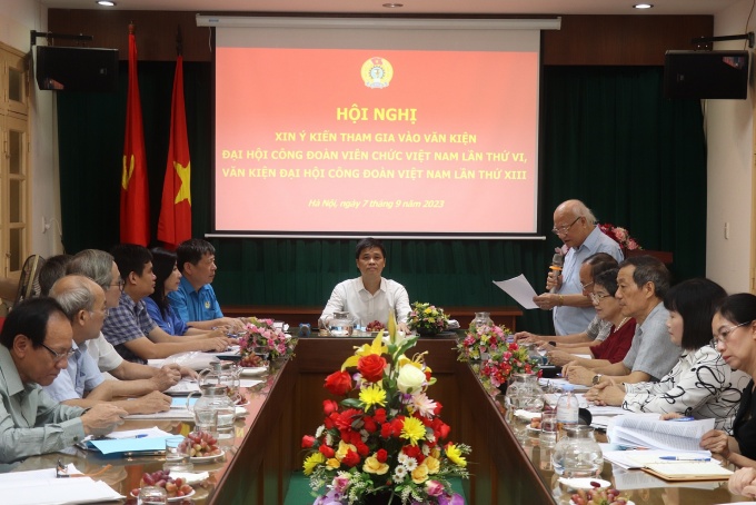 Góp ý kiến văn kiện Đại hội Công đoàn Viên chức Việt Nam và Đại hội Công đoàn Việt Nam Góp ý kiến văn kiện Đại hội Công đoàn Viên chức Việt Nam và Đại hội Công đoàn Việt Nam