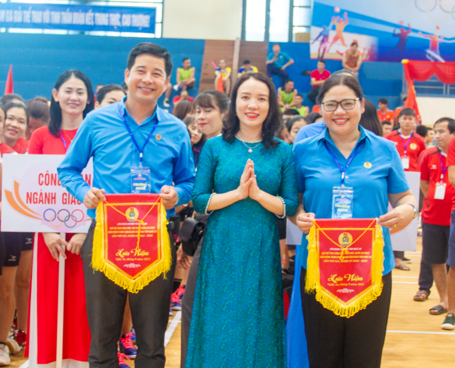 sôi động Giải thể thao do LĐLĐ tỉnh Nghệ An tổ chức