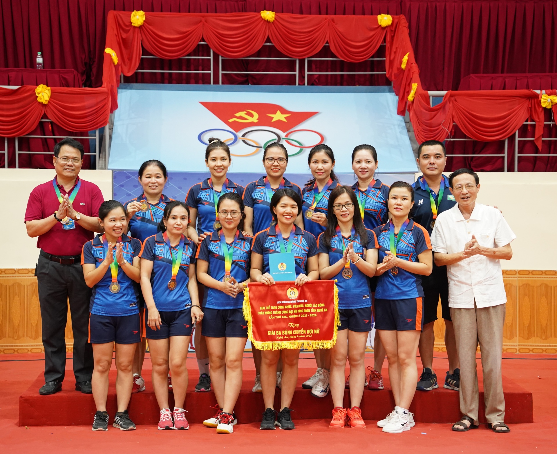 Giải thể do LĐLĐ tỉnh Nghệ An tổ chức thành công ấn tượng