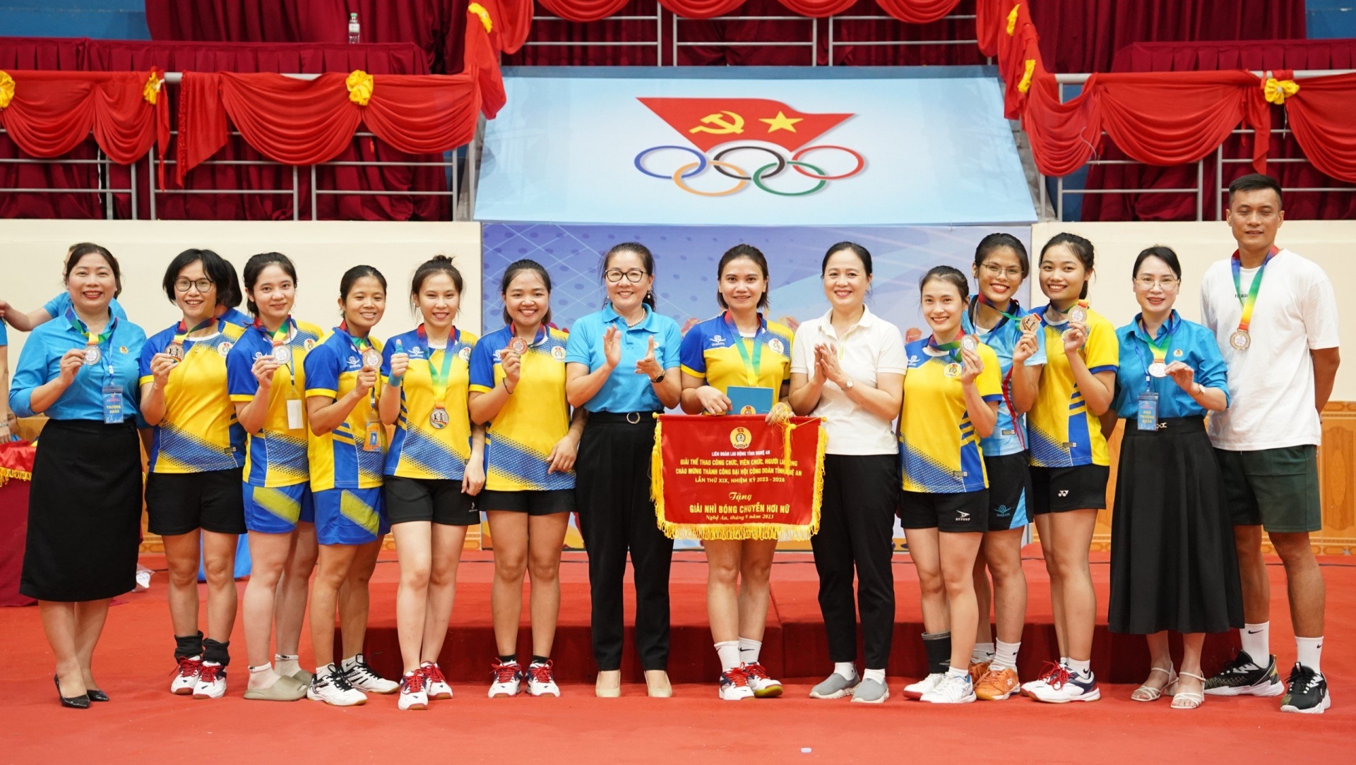 Giải thể do LĐLĐ tỉnh Nghệ An tổ chức thành công ấn tượng