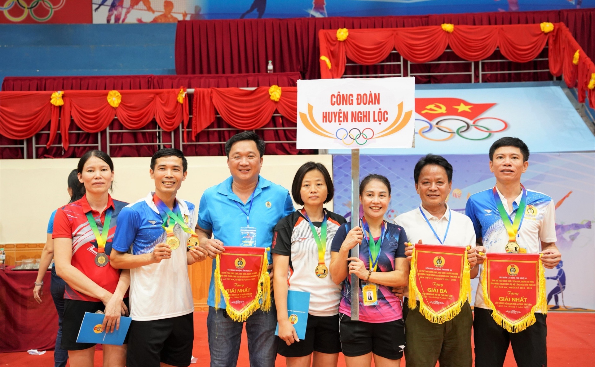 Giải thể do LĐLĐ tỉnh Nghệ An tổ chức thành công ấn tượng