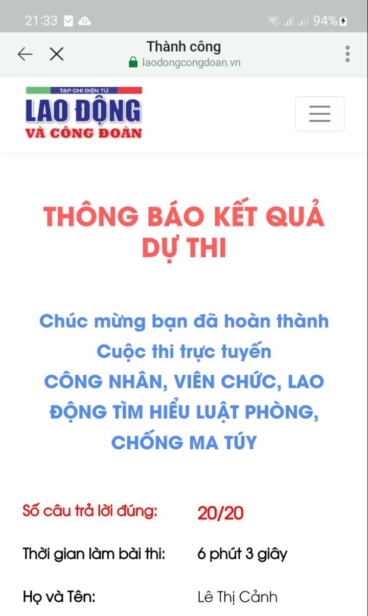 Lâm Đồng tăng tốc 50 bậc trong Cuộc thi tìm hiểu Luật Phòng, chống ma túy