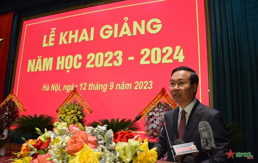 Học viện Quốc phòng phải đi đầu trong đổi mới, nâng cao chất lượng giáo dục Học viện Quốc phòng phải đi đầu trong đổi mới, nâng cao chất lượng giáo dục